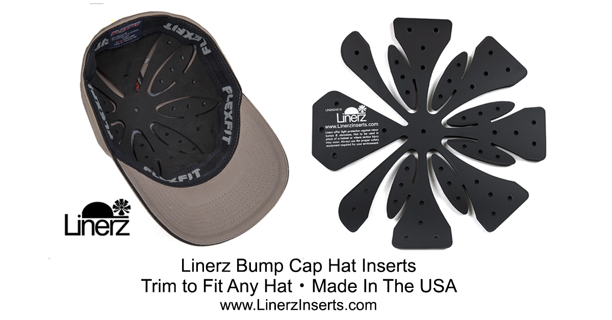 Linerz Bump Cap Hat Inserts and Linerz CushCap™ Bump Cap Hats – Linerz ...
